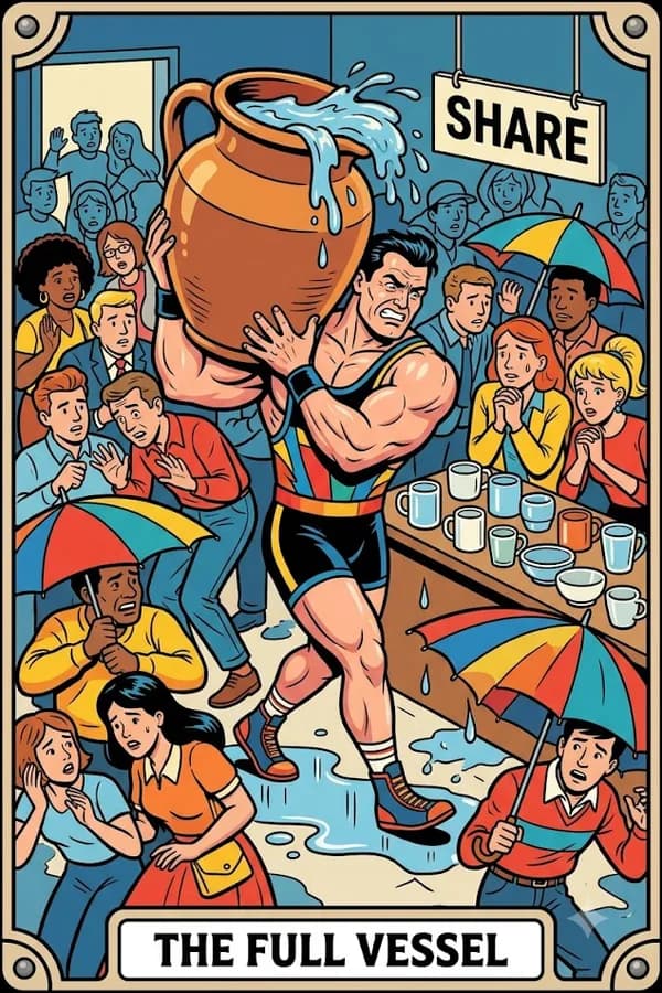 THE FULL VESSEL — 넘치는 힘을 어디에 쏟을지가 숙제인 사람