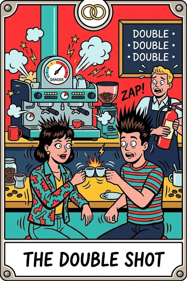 THE DOUBLE SHOT — 같은 기운이 겹쳐 세지는 사이