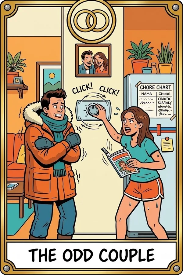 THE ODD COUPLE — 안 맞는데 이상하게 굴러가는 사이