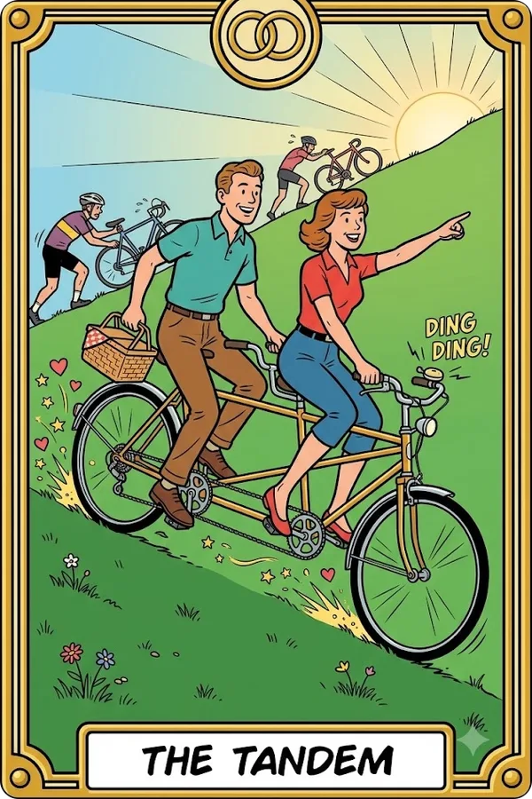 THE TANDEM — 끌리고 편하고 함께 오르는 사이
