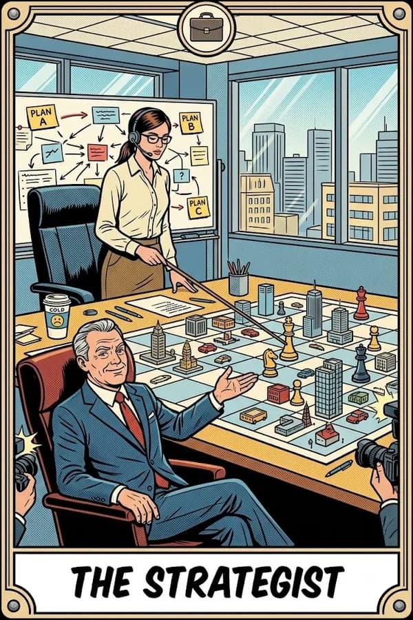 THE STRATEGIST — 판을 읽고 길을 짜는 사람