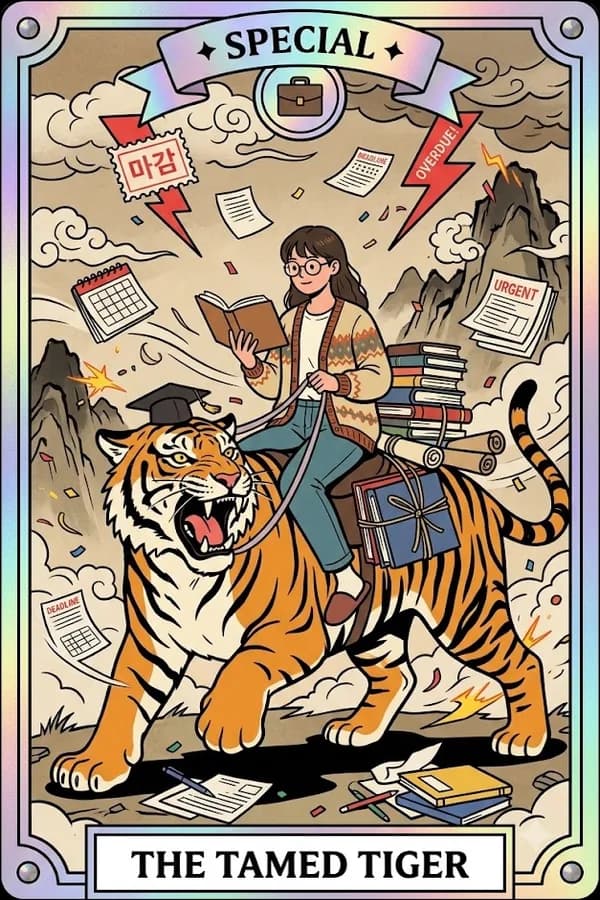 THE TAMED TIGER — 압박을 실력으로 바꾸는 사람