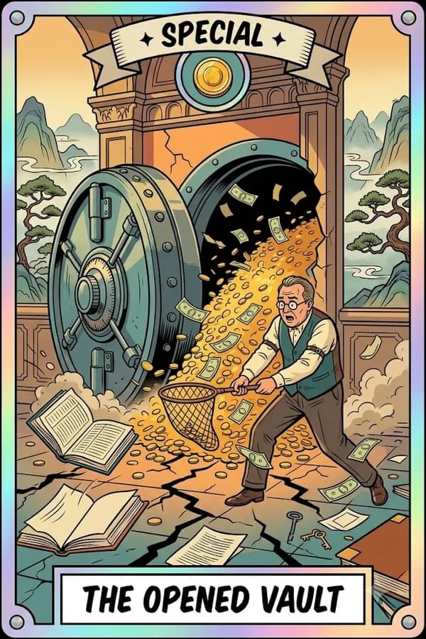 THE OPENED VAULT — 닫힌 창고가 열리는 사람