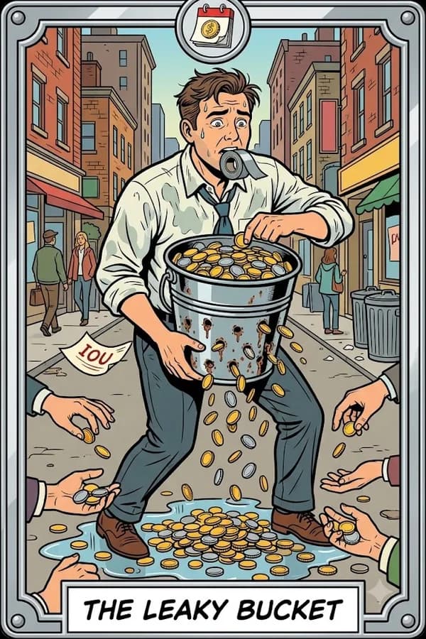 THE LEAKY BUCKET — 돈이 새는 해