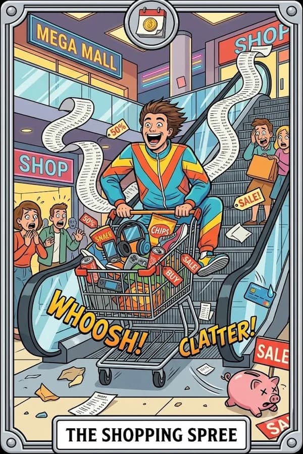 THE SHOPPING SPREE — 씀씀이가 커지는 해