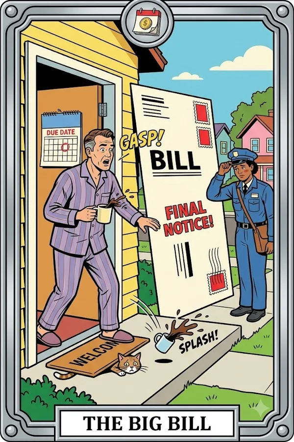 THE BIG BILL — 나갈 돈이 생기는 해