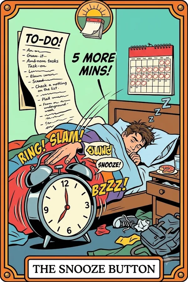 THE SNOOZE BUTTON — 늘어지기 쉬운 날
