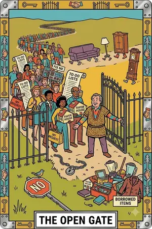 THE OPEN GATE — 선을 긋지 못해 모두를 들이는 사람