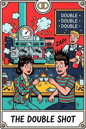THE DOUBLE SHOT — 같은 기운이 겹쳐 세지는 사이