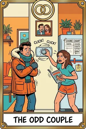THE ODD COUPLE — 안 맞는데 이상하게 굴러가는 사이
