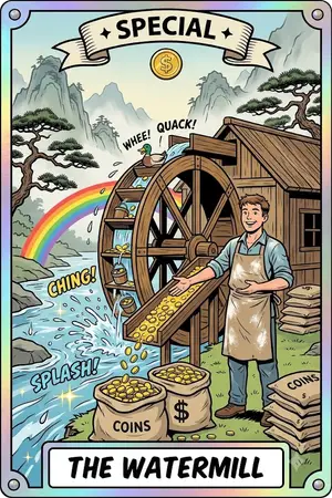 THE WATERMILL — 흐르는 돈을 돌려 쓰는 사람