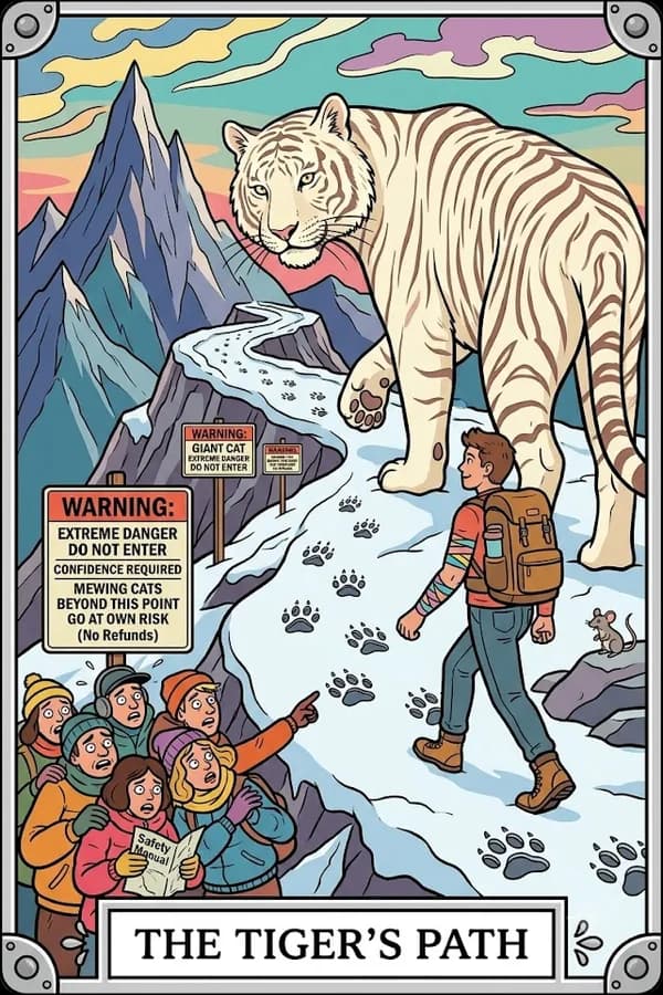 THE TIGER'S PATH — 피할 수 없는 일 앞에서 오히려 강해지는 사람