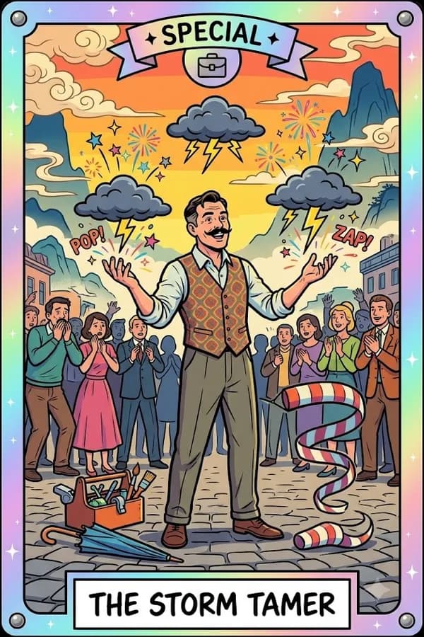 THE STORM TAMER — 거친 판을 재주로 다스리는 사람