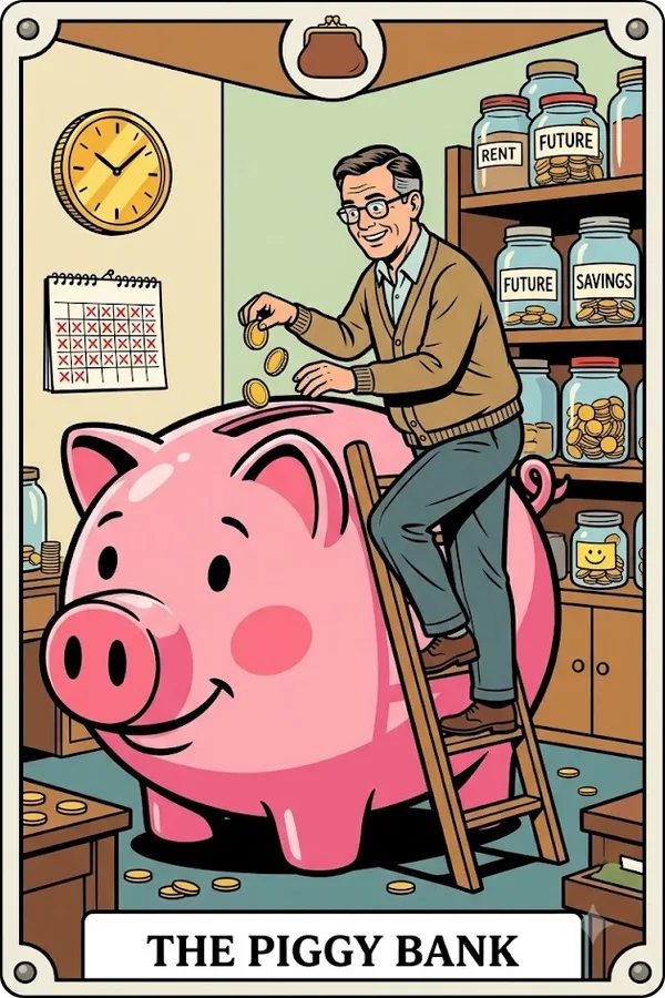 THE PIGGY BANK — 차곡차곡 모으는 사람