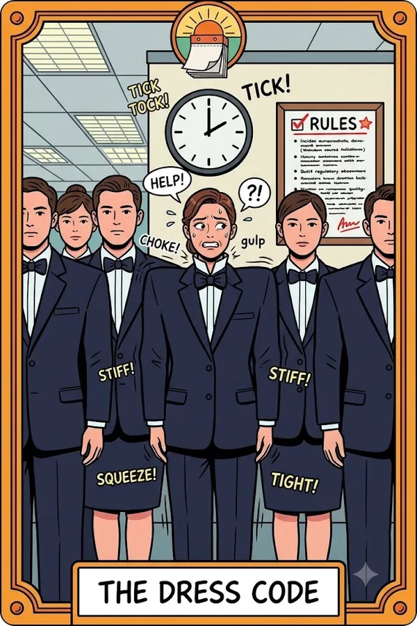THE DRESS CODE — 눈치와 격식에 갇히는 날
