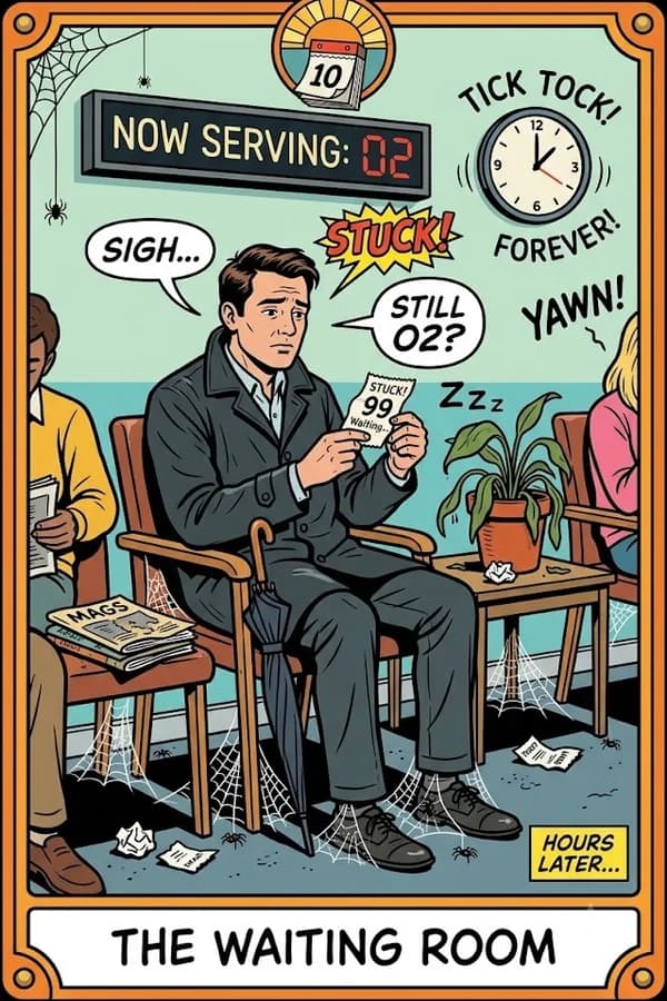 THE WAITING ROOM — 기대다 늦어지는 날
